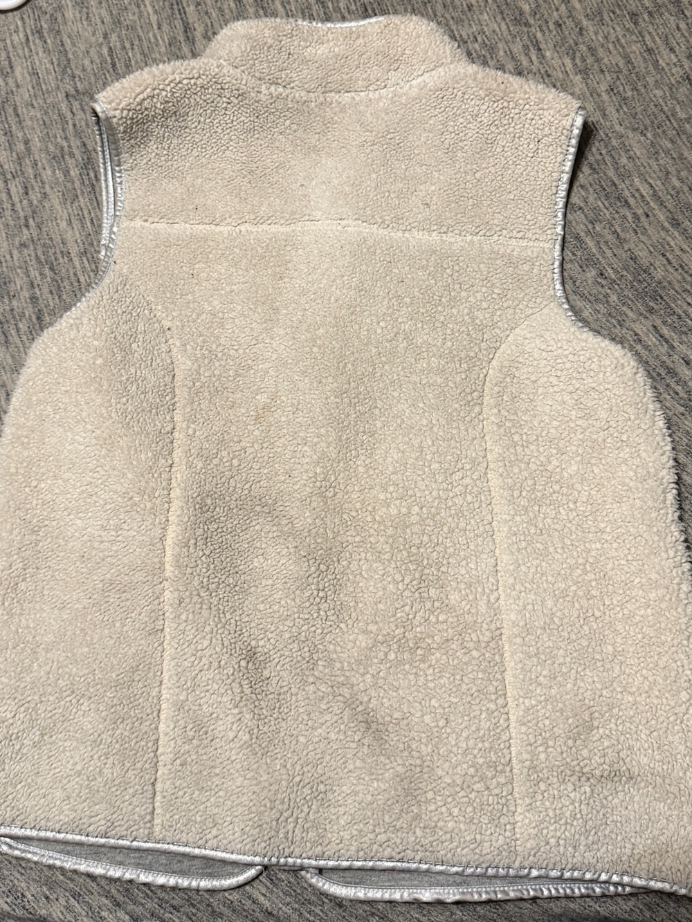 Cat & Jack Cream Sherpa Vest for Kids